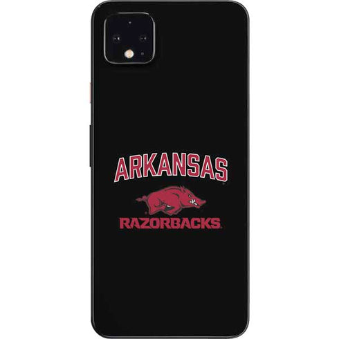 University of Arkansas-Fayetteville Razorbacks Black Google Pixel 4 XL Skin